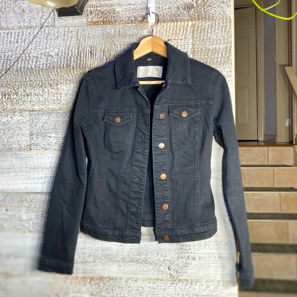 Yoga Jeans Jackets & Blazers - Yoga Jeans | Classic Denim Jacket - S, Washed Black